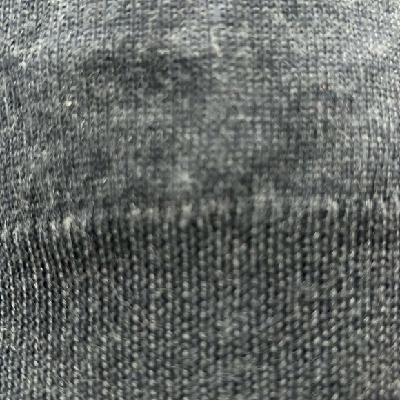 Consensus Vintage Navy V-Neck Sz L New Wool WoolMark 100% Extra Fine Merino Wool - Picture 12 of 12